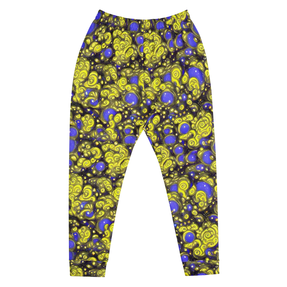 Electric Citrine on Men's Joggers — Front