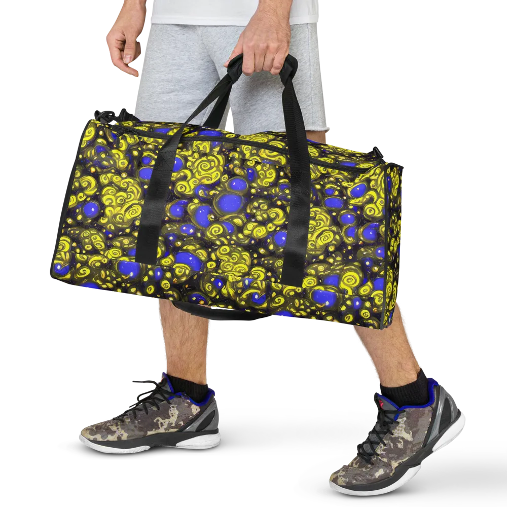 Electric Citrine on Duffle Bag — Front