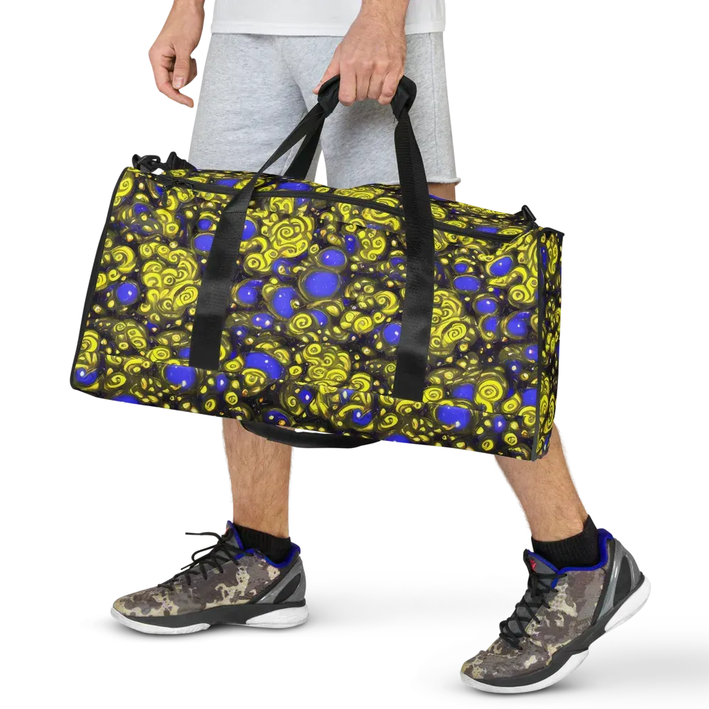 Electric Citrine on Duffle Bag — Front
