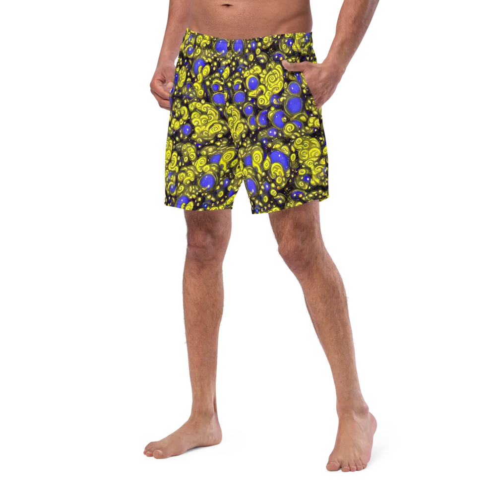 Electric Citrine on Swim Trunks — Left Front