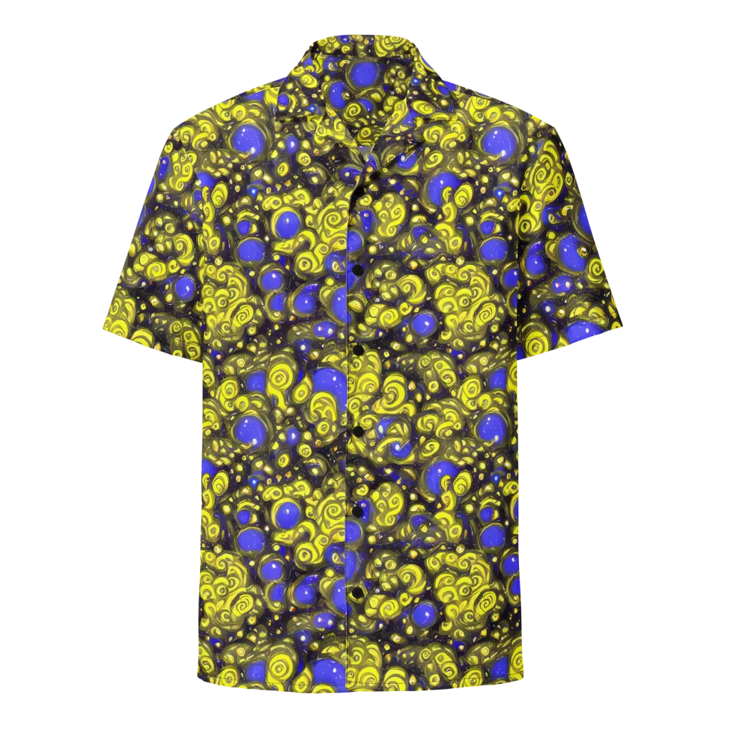 Electric Citrine on Button Shirt — Front