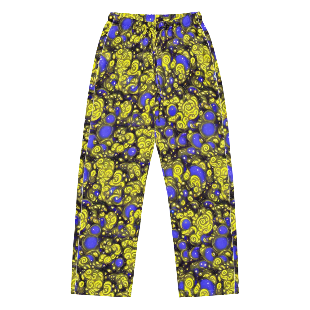 Electric Citrine on Women's Pajama Pants — Front