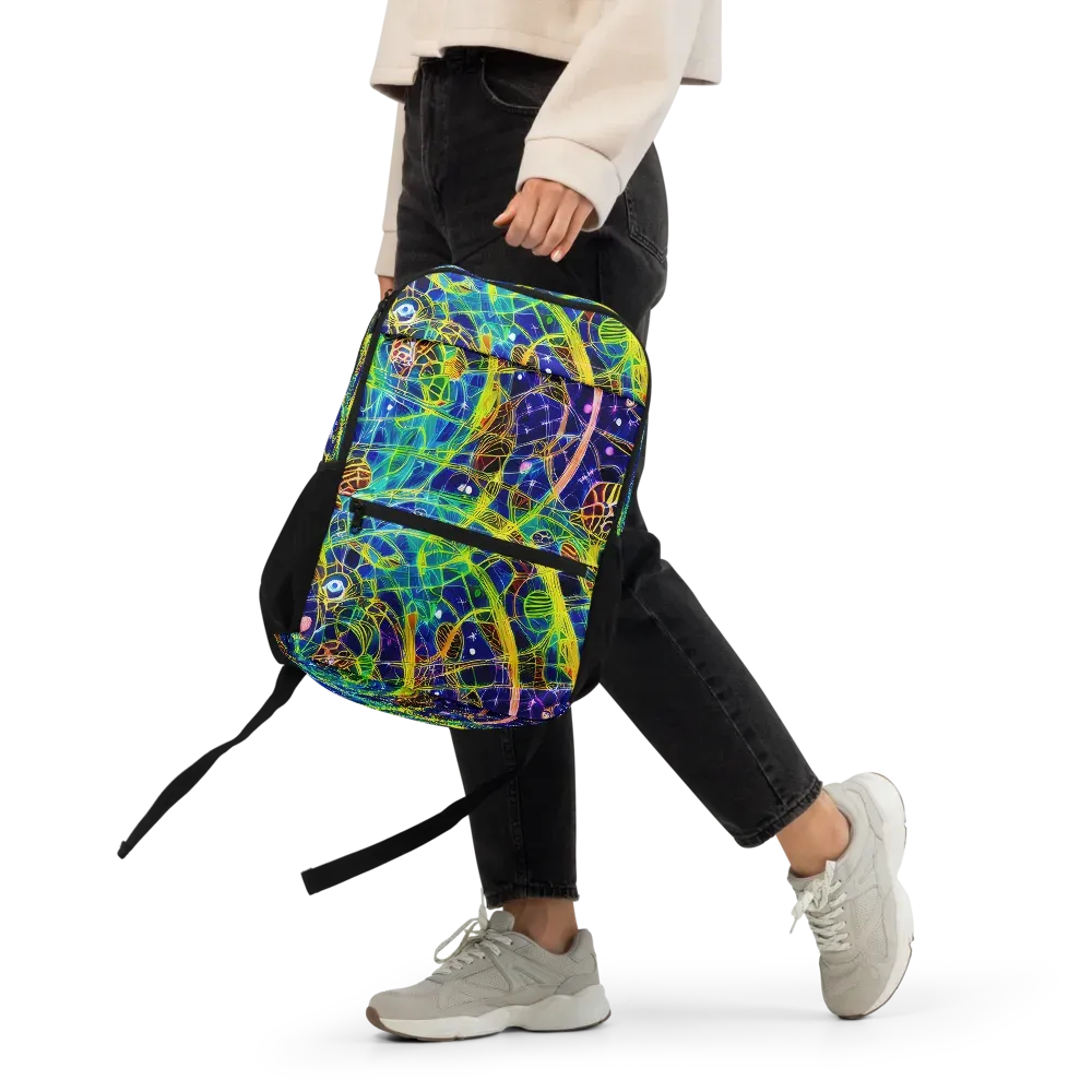 Prismatic Undergrowth on Utility Backpack — Front