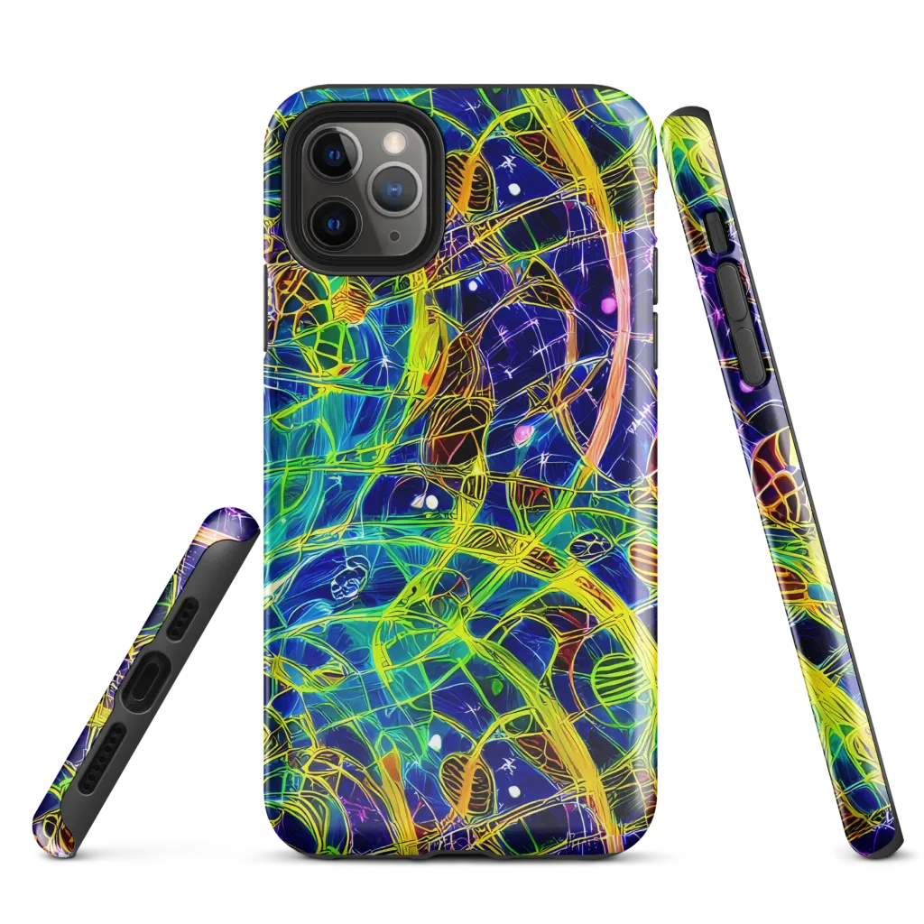 Prismatic Undergrowth on Tough Case for iPhone® — Front