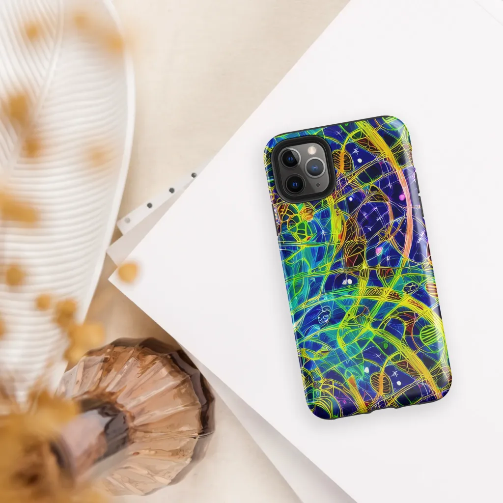 Prismatic Undergrowth on Tough Case for iPhone® — Front