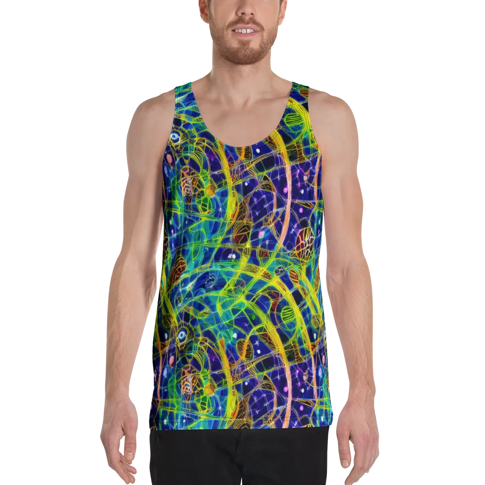 Prismatic Undergrowth on Men's Tank Top — Front