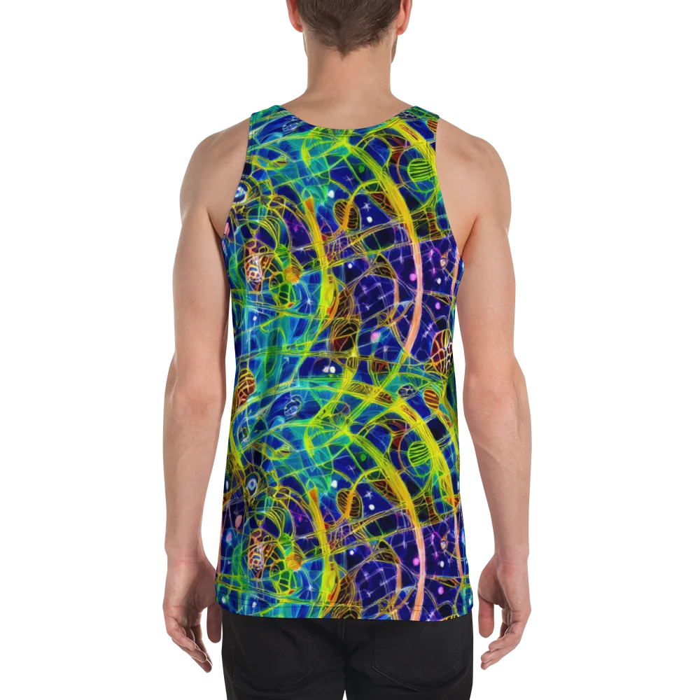 Prismatic Undergrowth on Men's Tank Top — Back