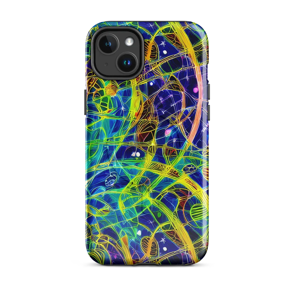 Prismatic Undergrowth on MagSafe Tough Case for iPhone® — Front