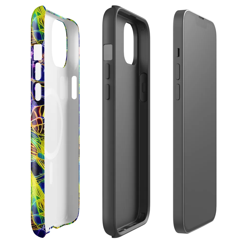 Prismatic Undergrowth on MagSafe Tough Case for iPhone® — Front