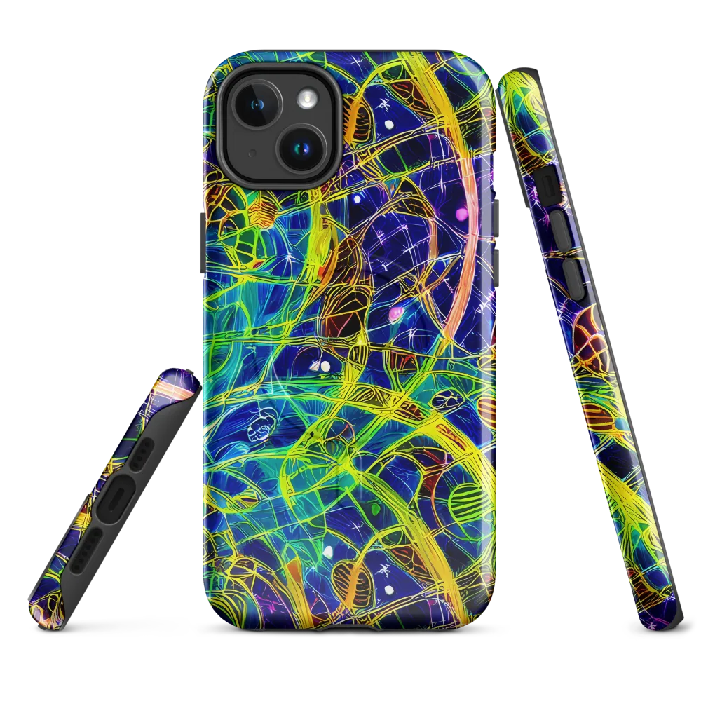 Prismatic Undergrowth on MagSafe Tough Case for iPhone® — Front