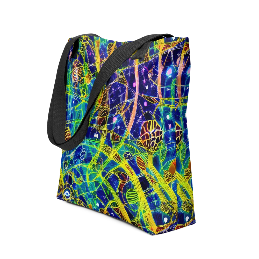 Prismatic Undergrowth on Tote Bag — Front