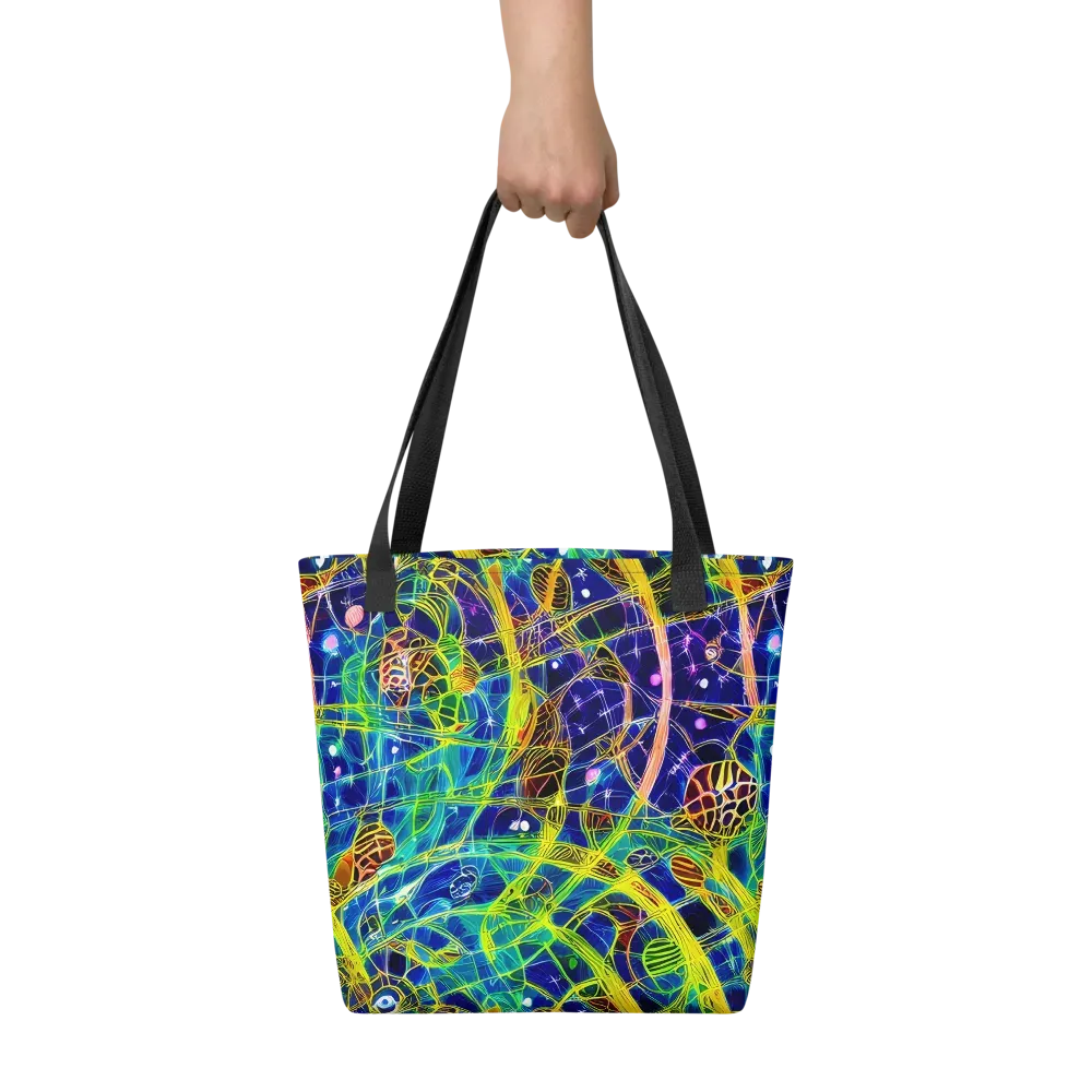 Prismatic Undergrowth on Tote Bag — Front