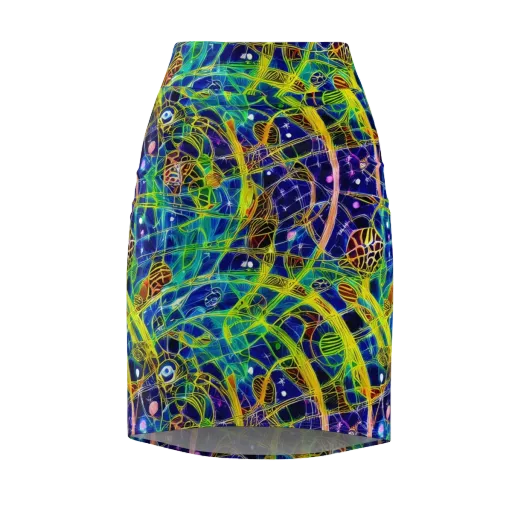 Prismatic Undergrowth on a Pencil Skirt