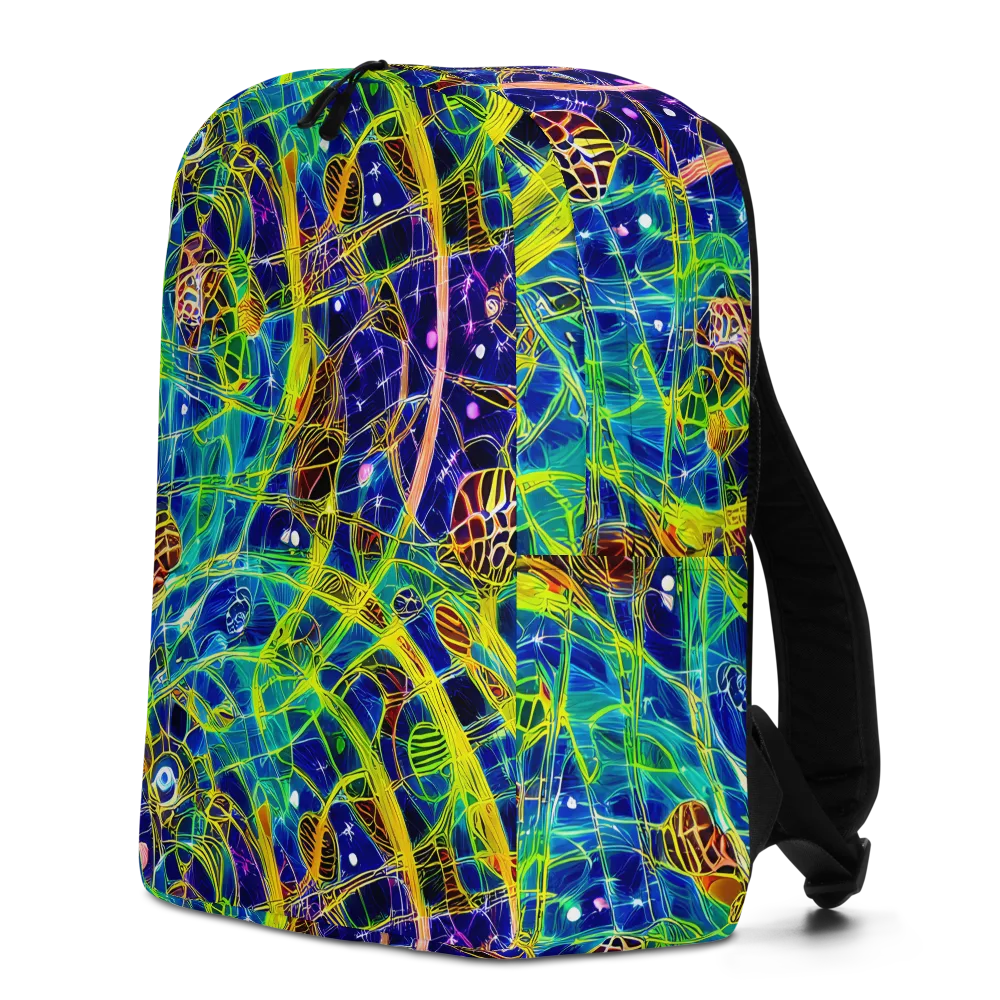 Prismatic Undergrowth on Minimalist Backpack — Left