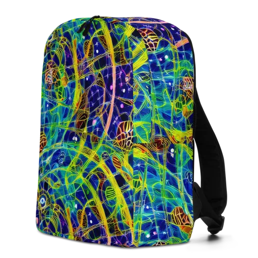 Prismatic Undergrowth on a Minimalist Backpack