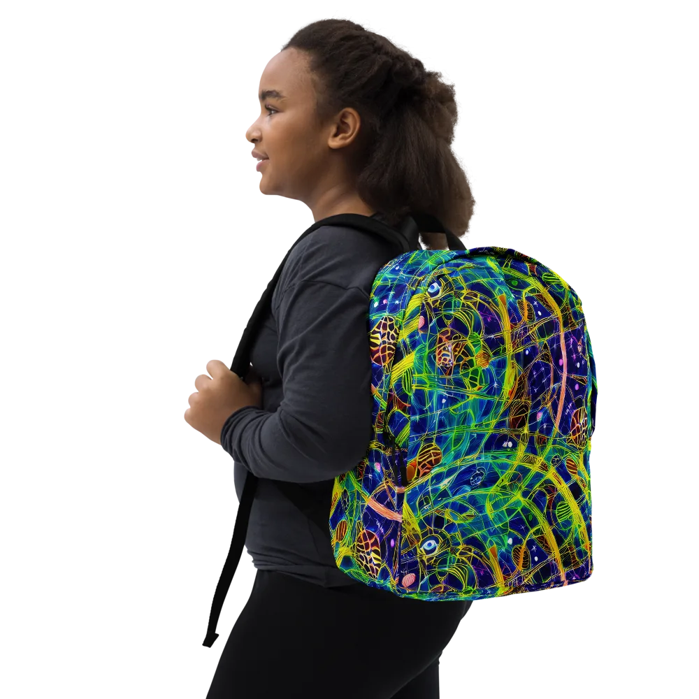 Prismatic Undergrowth on Minimalist Backpack — Right Front