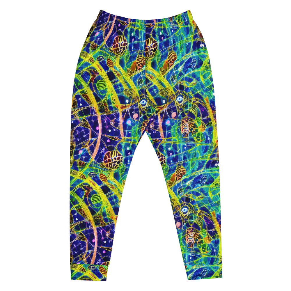 Prismatic Undergrowth on Men's Joggers — Front
