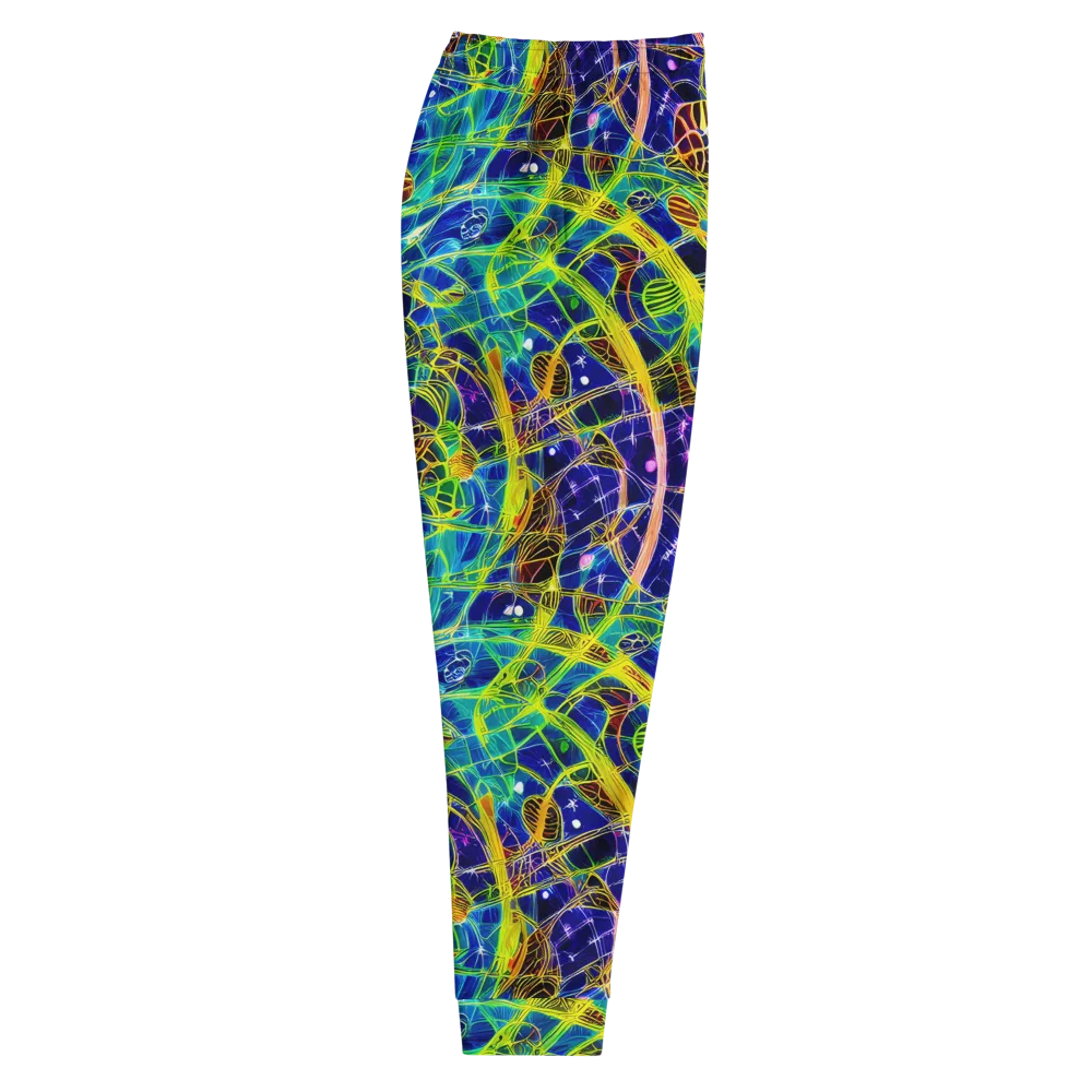 Prismatic Undergrowth on Men's Joggers — Right