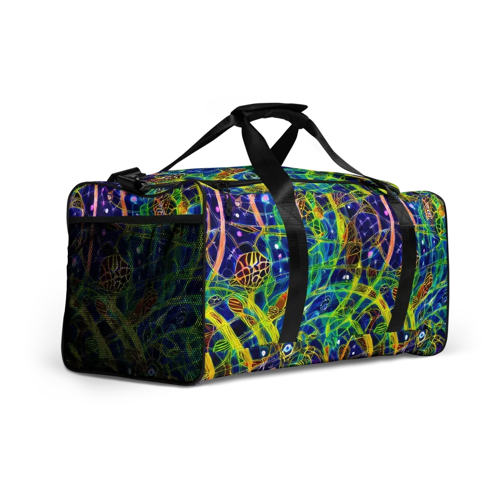 Prismatic Undergrowth on Duffle Bag — Right Front