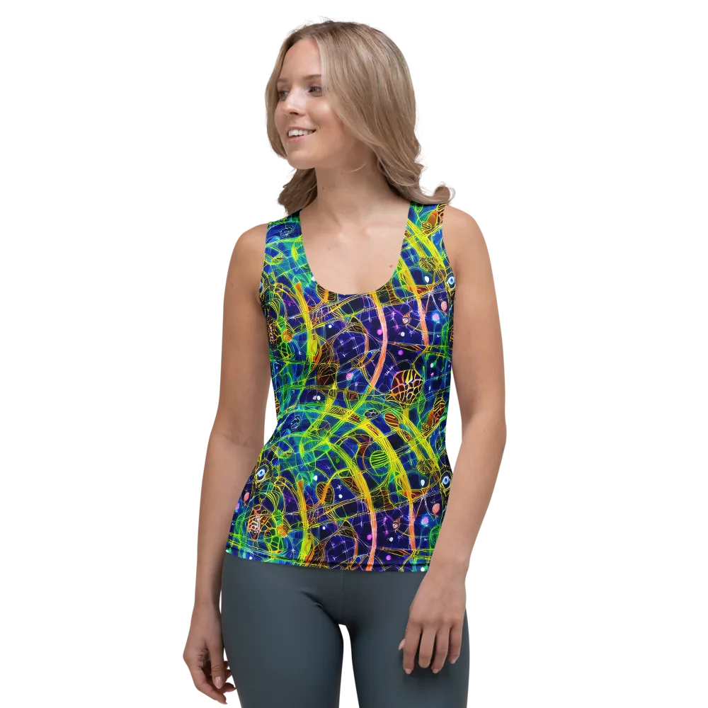 Prismatic Undergrowth on Women's Tank Top — Front