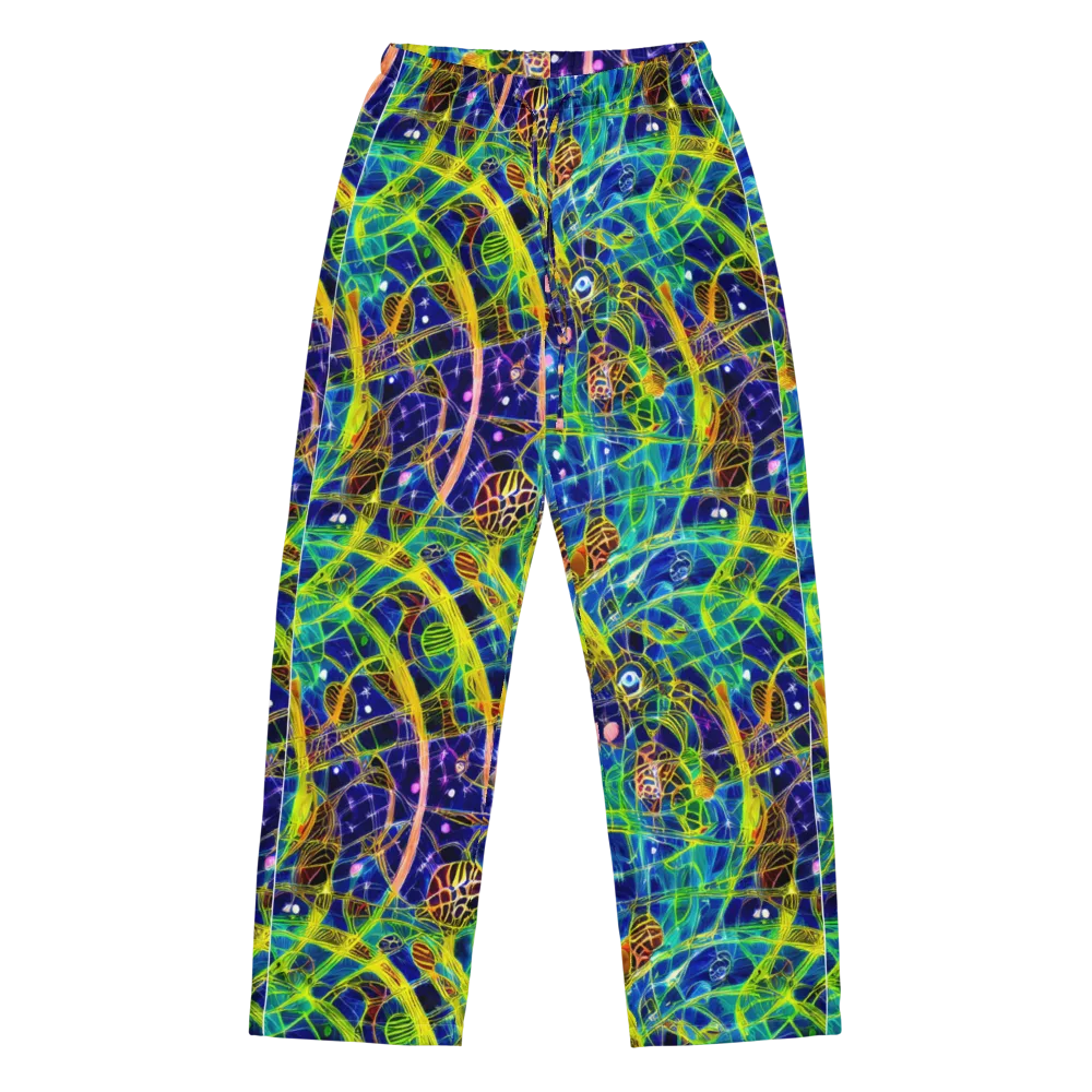 Prismatic Undergrowth on Women's Pajama Pants — Front