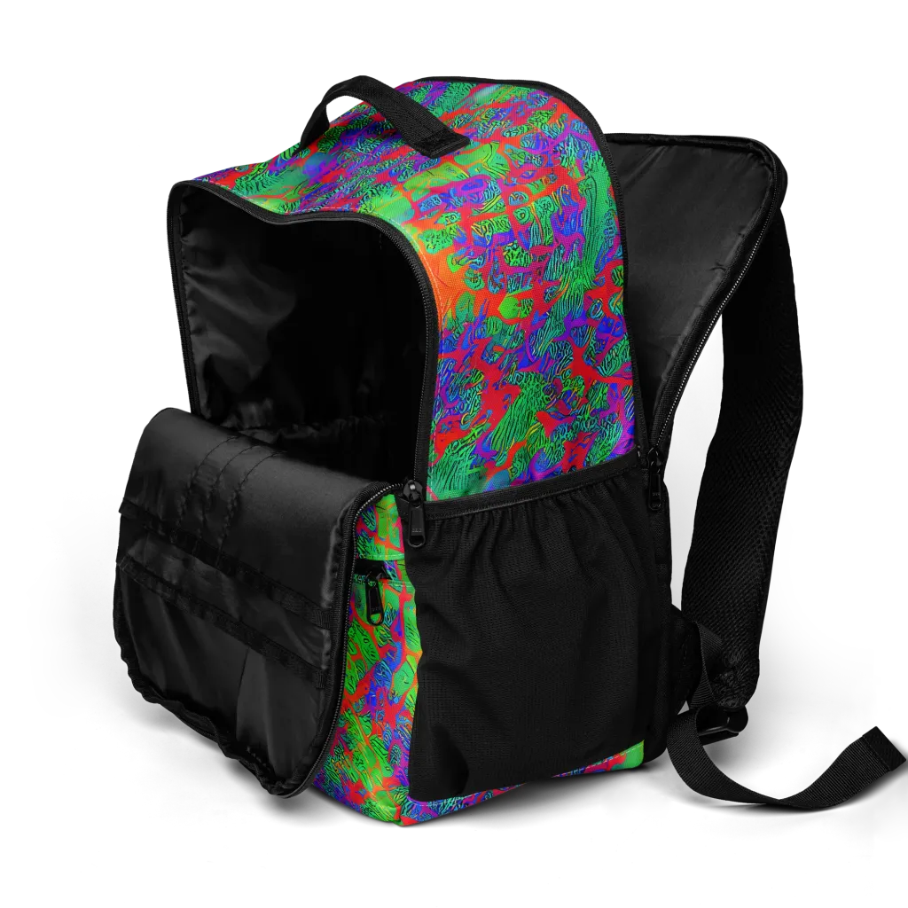 Neon Jungle Static on Utility Backpack — Product details 2