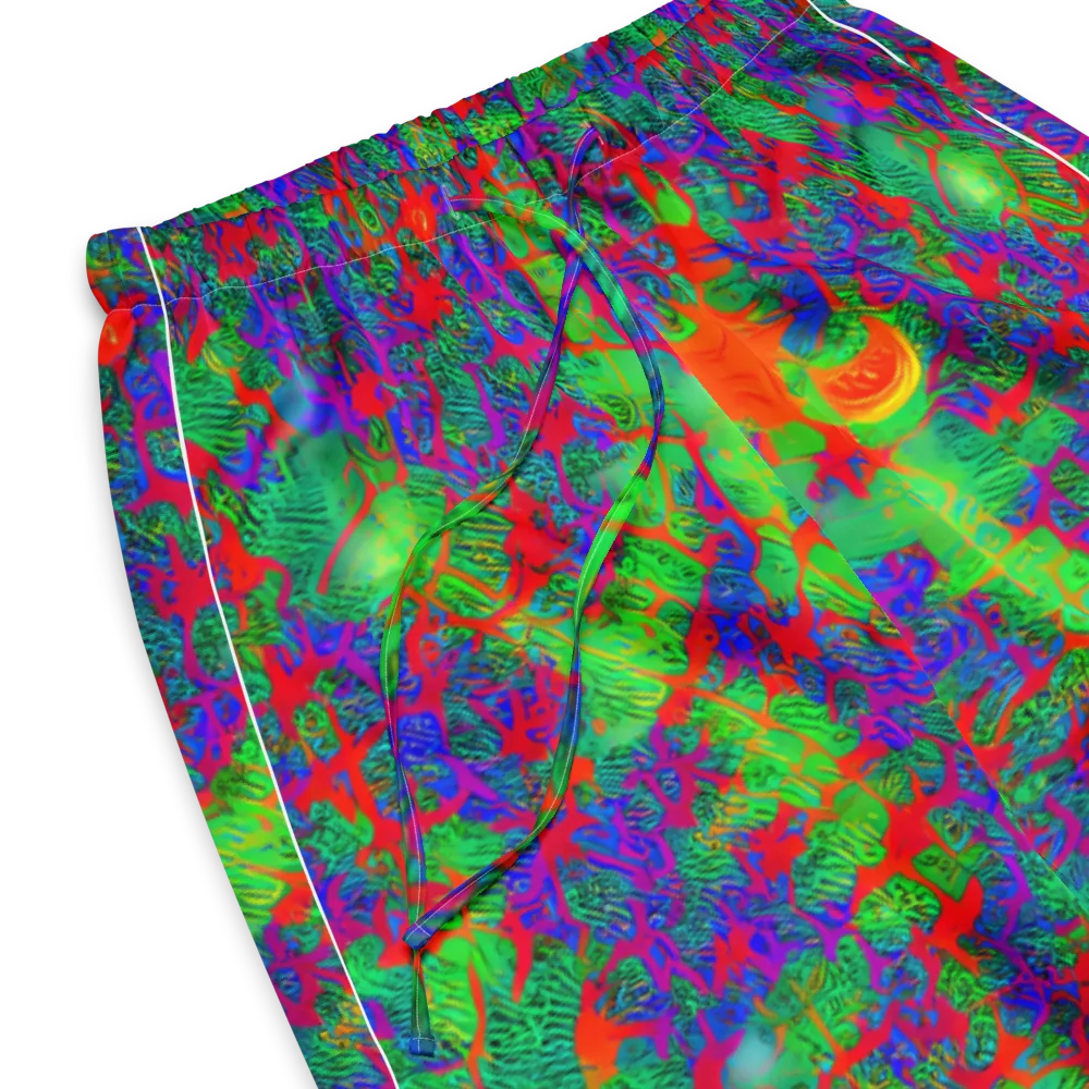 Neon Jungle Static on Women's Pajama Pants — Product details