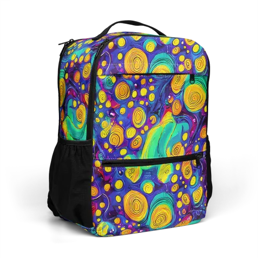 Electric Spiral Garden on a Utility Backpack