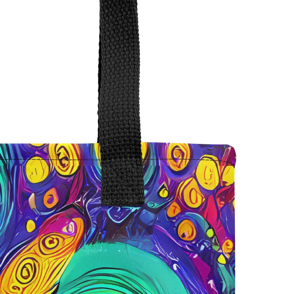 Electric Spiral Garden on Tote Bag — Product details