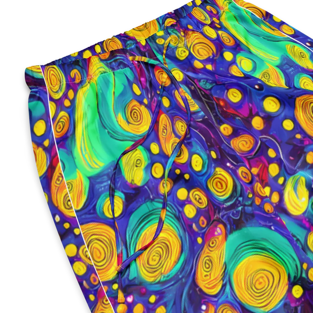 Electric Spiral Garden on Women's Pajama Pants — Product details