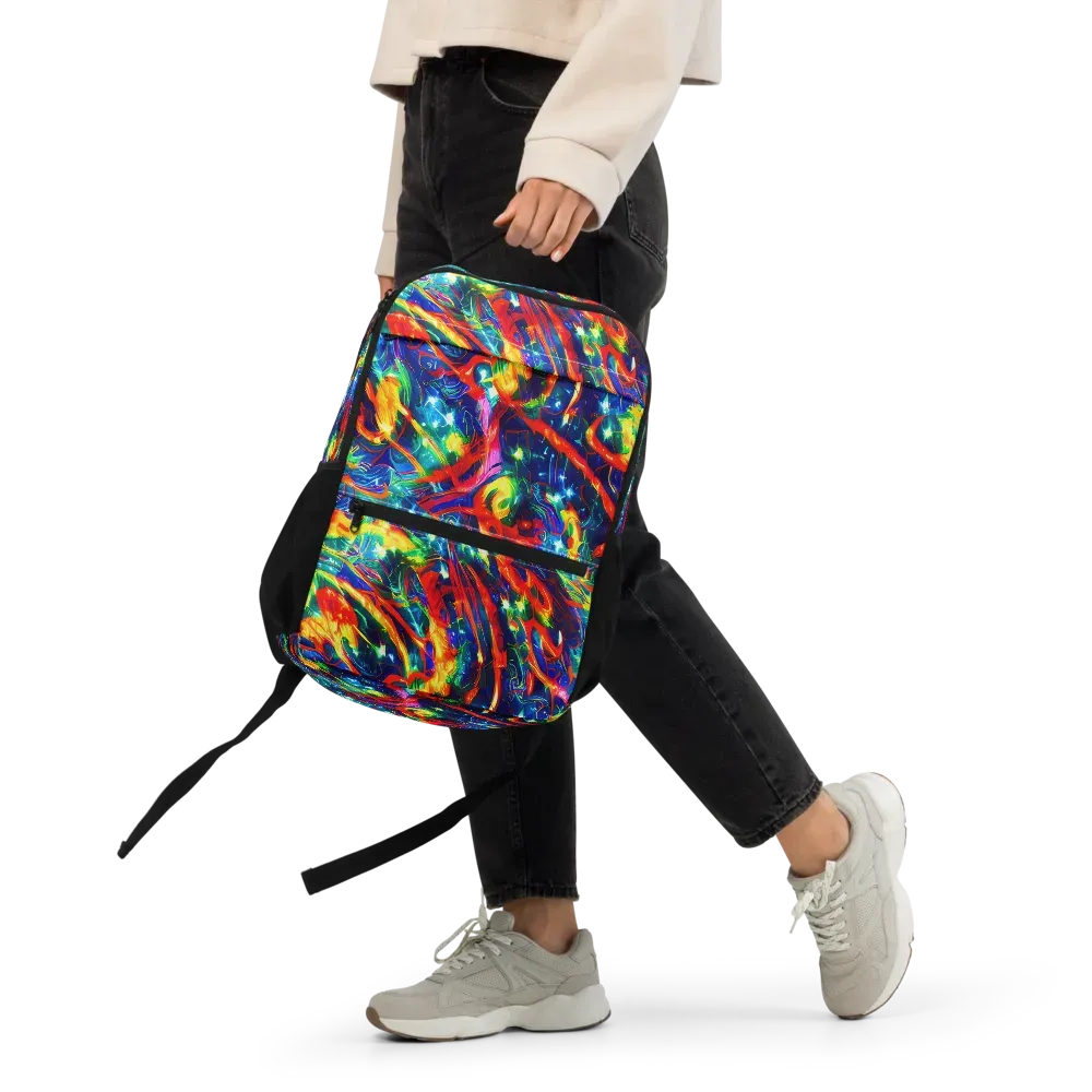 Firedance on Utility Backpack — Front