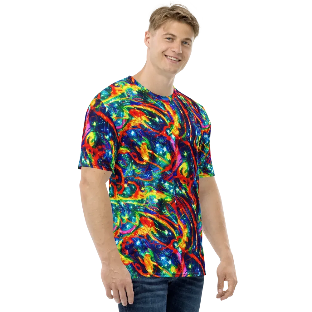 Firedance on Men's Crew Neck T-Shirt — Right