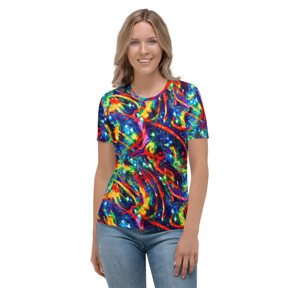 Firedance on Women's Crew Neck T-Shirt — Front
