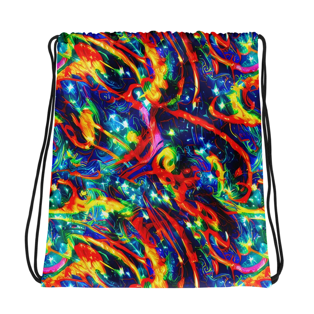 Firedance on Drawstring Bag — Photo