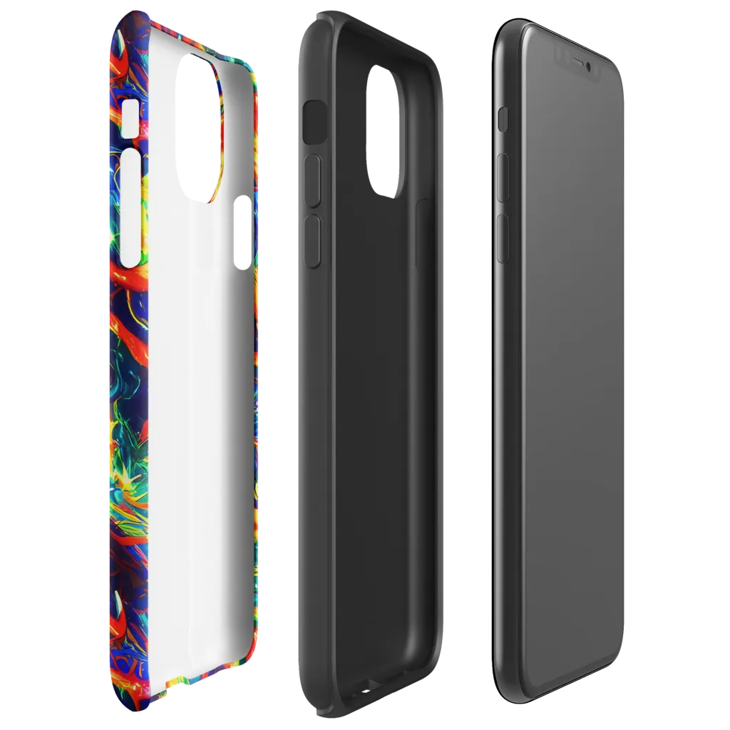 Firedance on Tough Case for iPhone® — Right