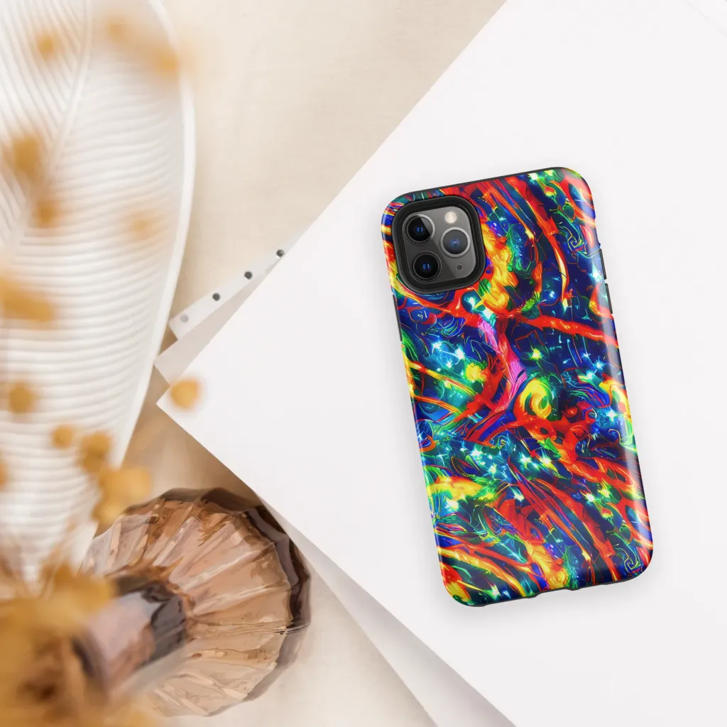 Firedance on Tough Case for iPhone® — Front