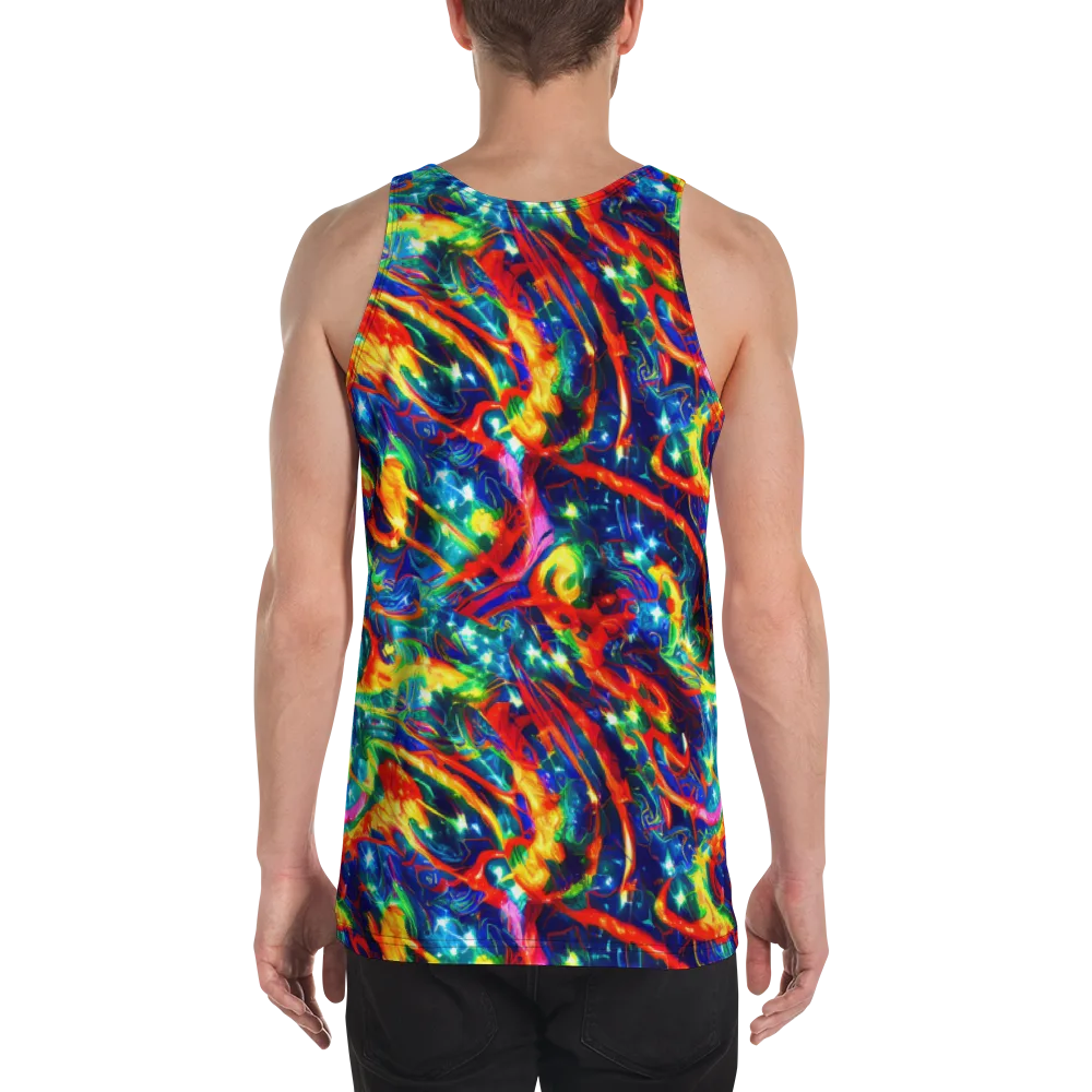 Firedance on Men's Tank Top — Back