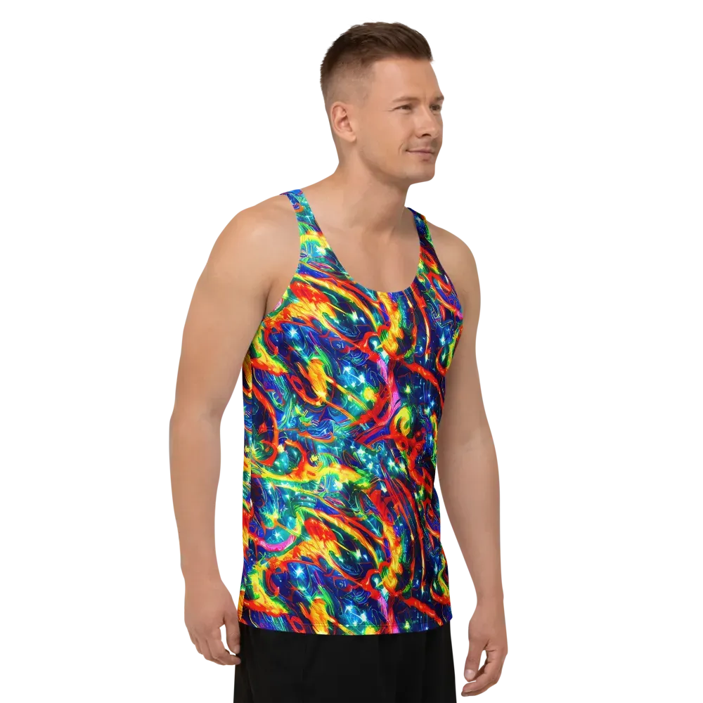 Firedance on Men's Tank Top — Right Front