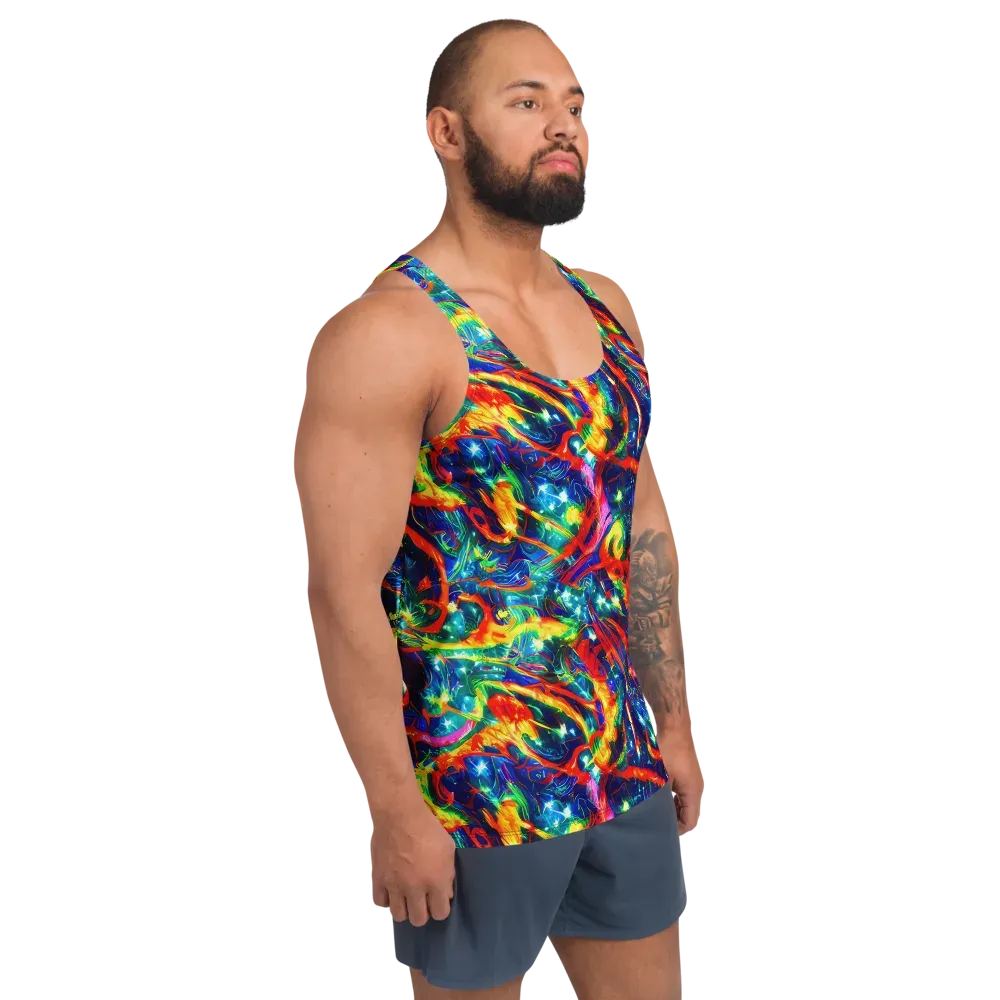 Firedance on Men's Tank Top — Right Front