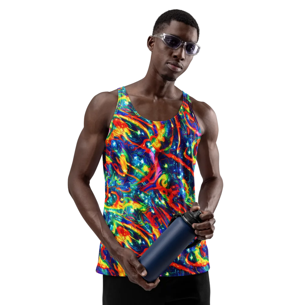 Firedance on Men's Tank Top — Front