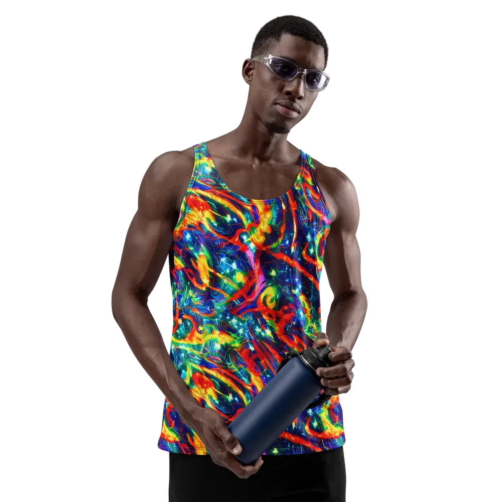 Firedance on Men's Tank Top — Front