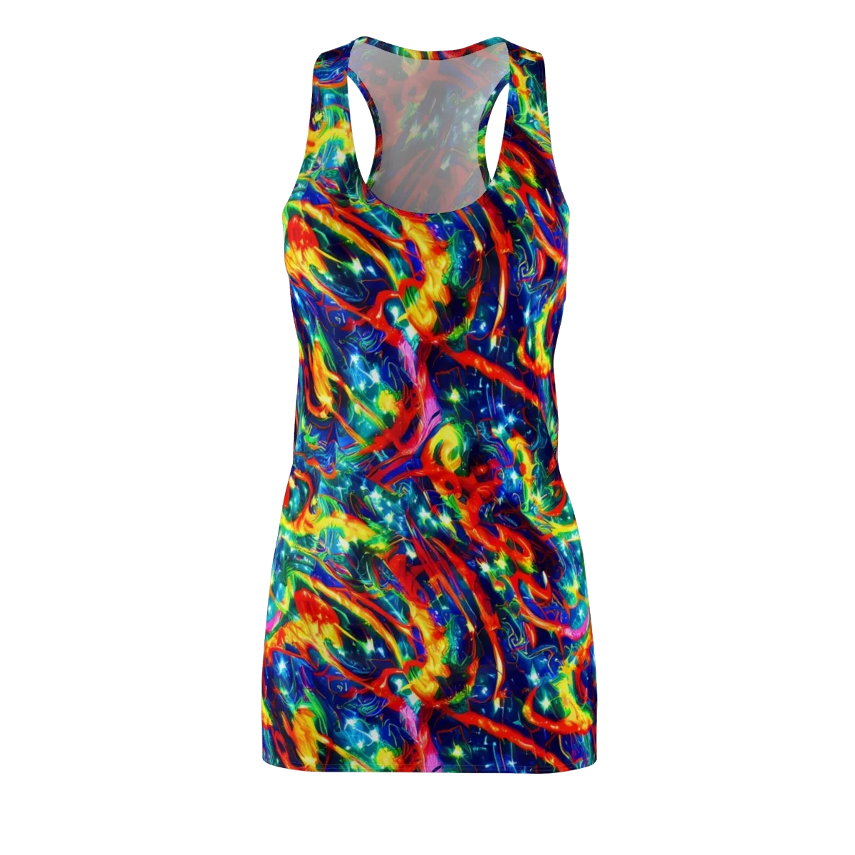 Firedance on Racerback Dress — Front