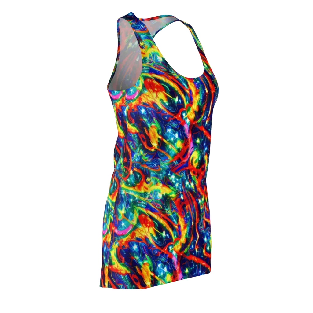 Firedance on Racerback Dress — Front Side