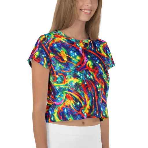 Firedance on a Crop Tee