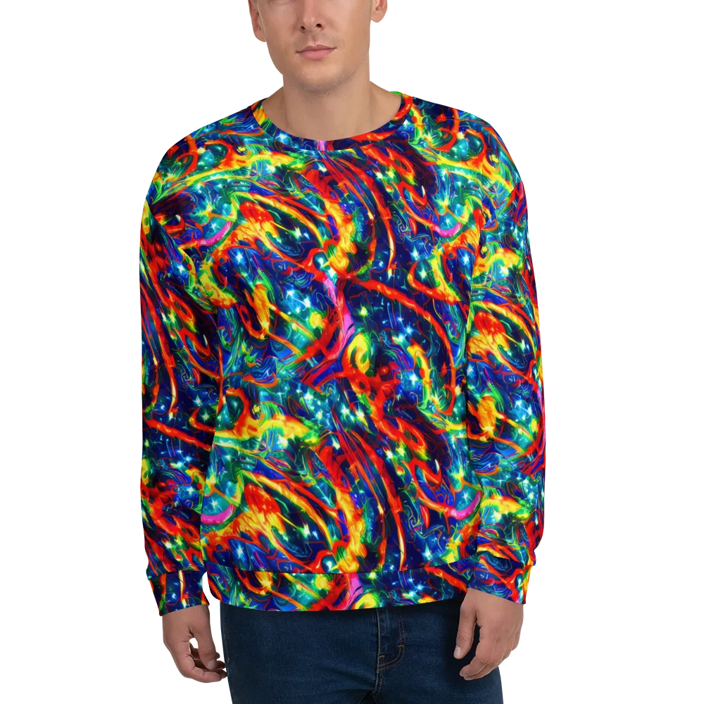 Firedance on Sweatshirt — Front