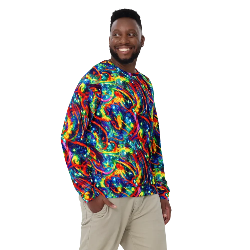 Firedance on Sweatshirt — Front