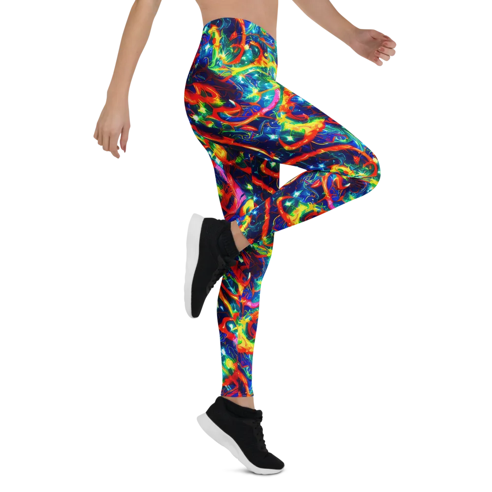 Firedance on Leggings — Right