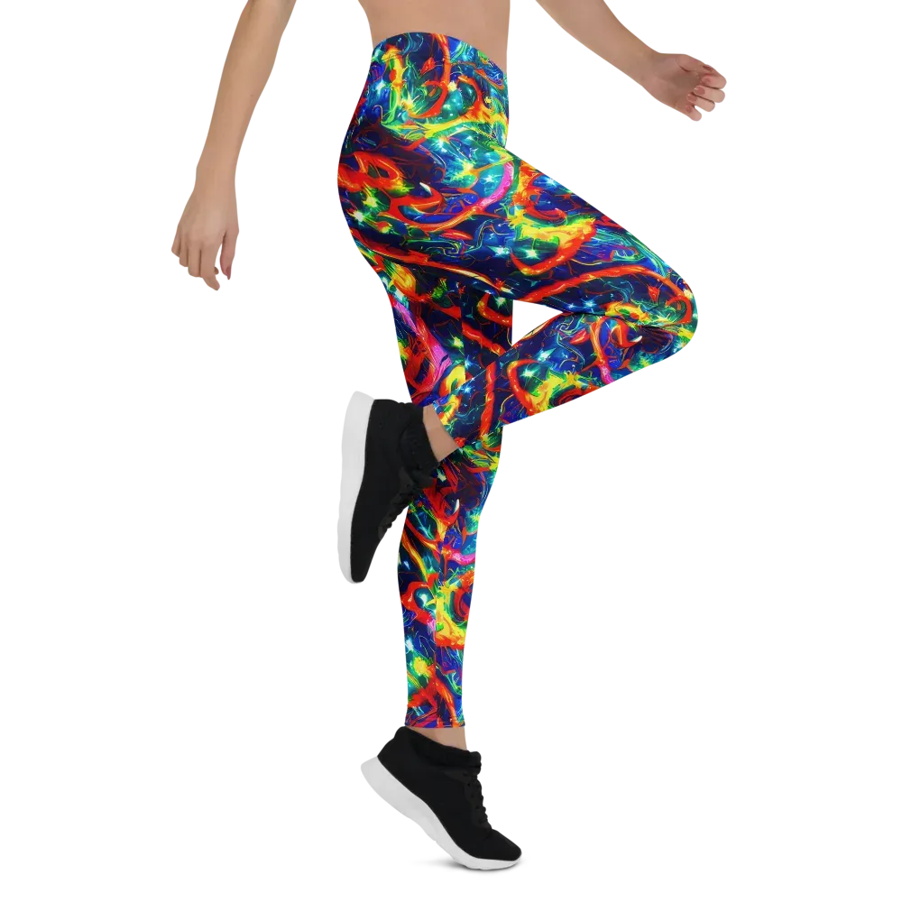 Firedance on Leggings — Right