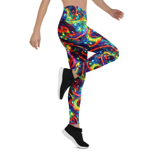 Firedance on a Leggings