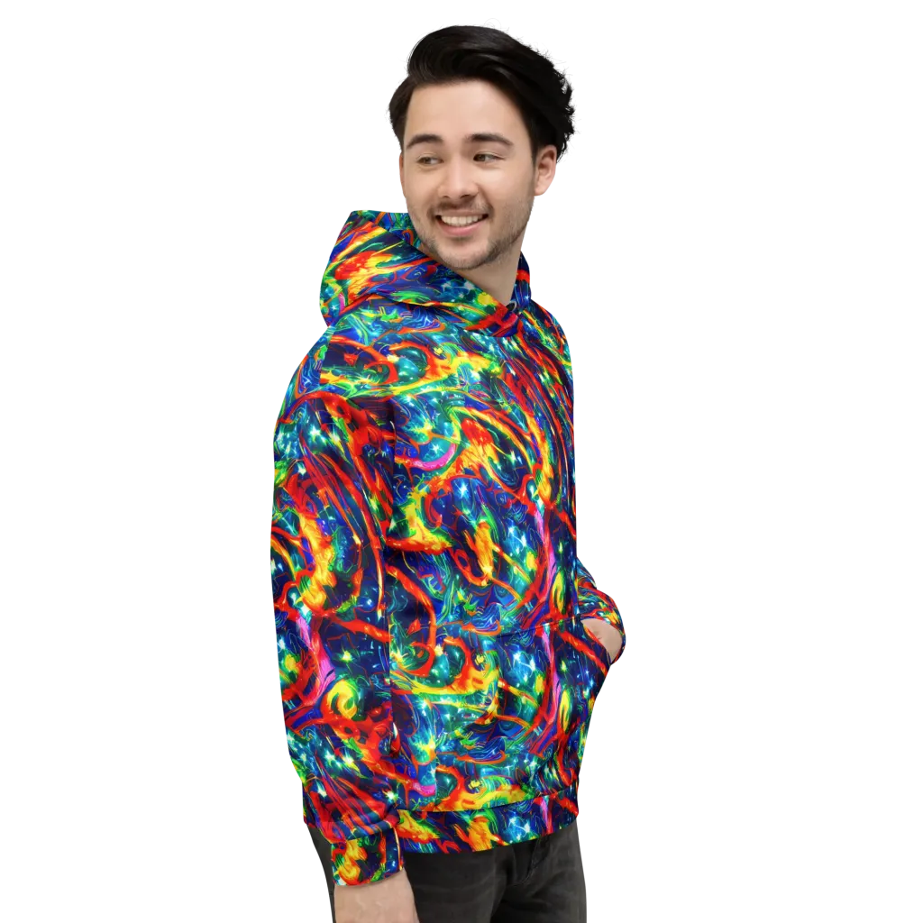 Firedance on Hoodie — Right